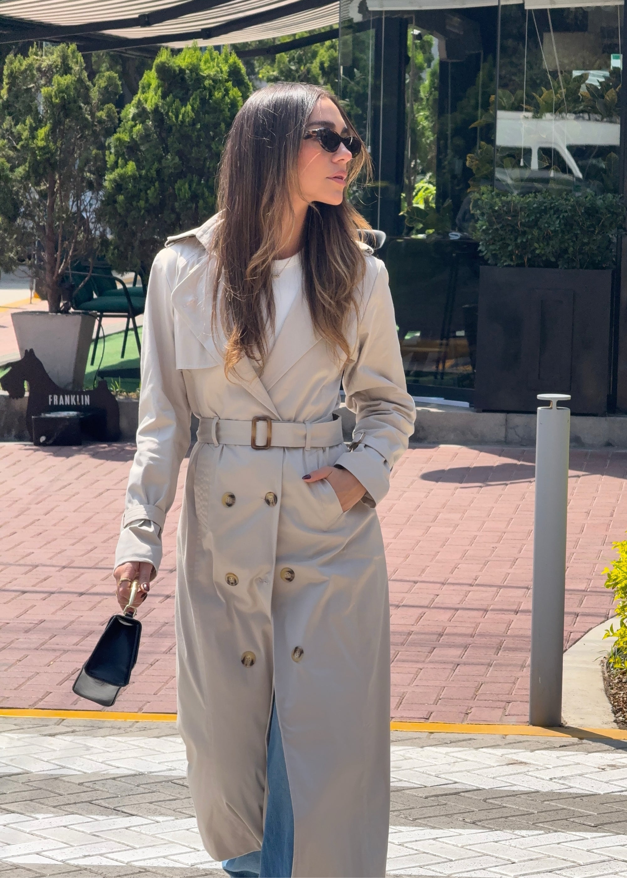 Gabardina Trench Beige - Pre Venta