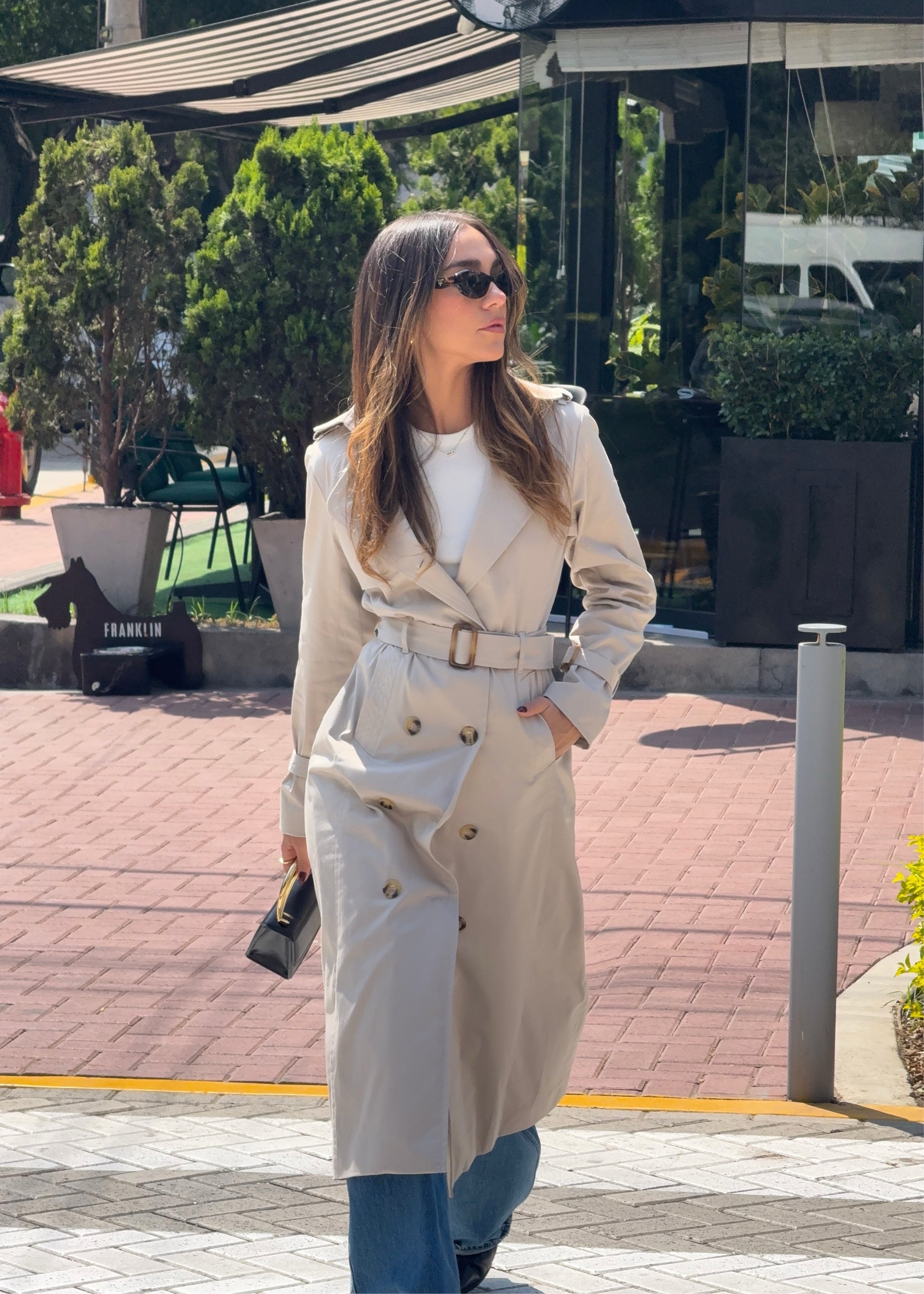 Gabardina Trench Beige - Pre Venta