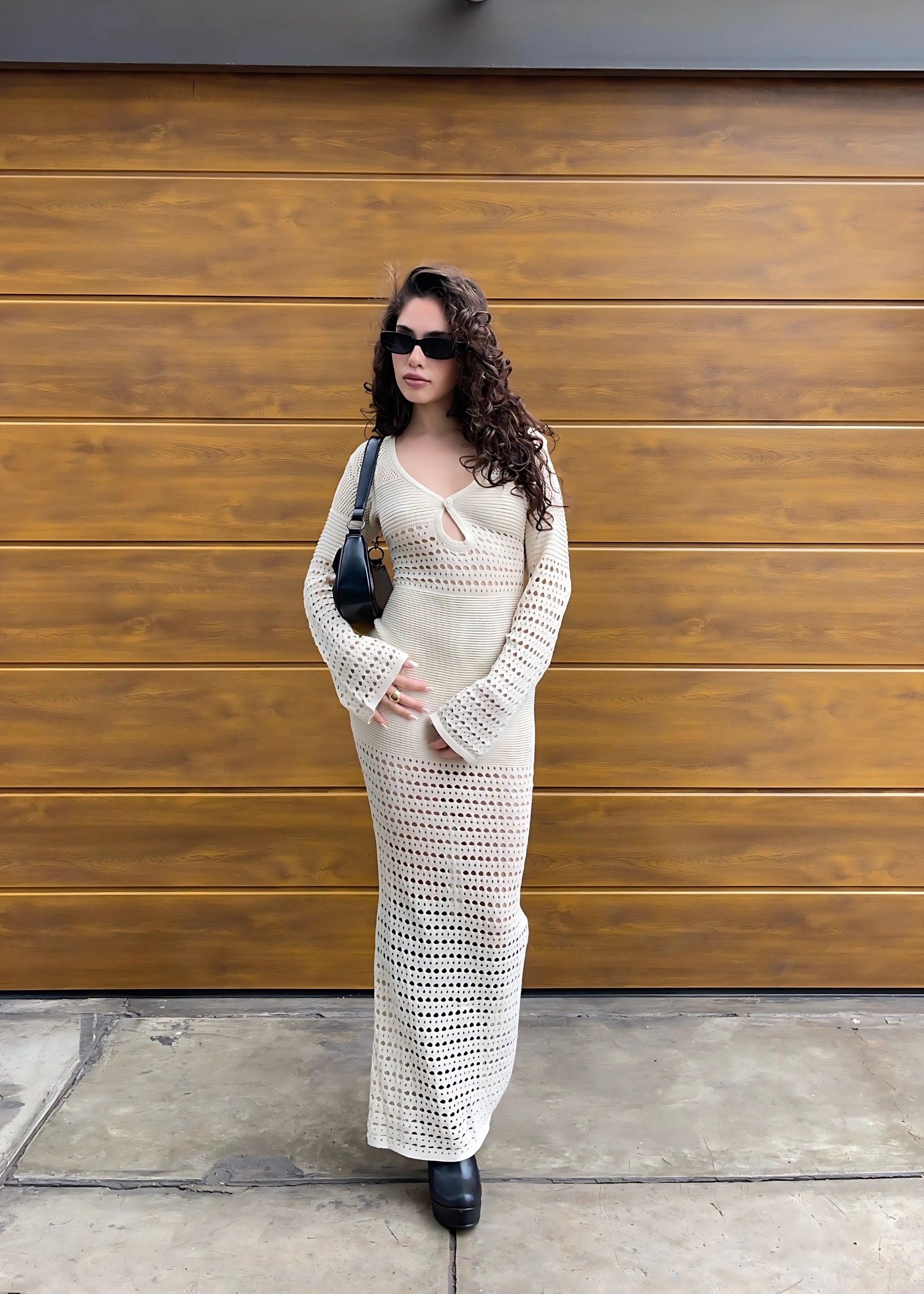 Maxi Vestido Tejido Lyra