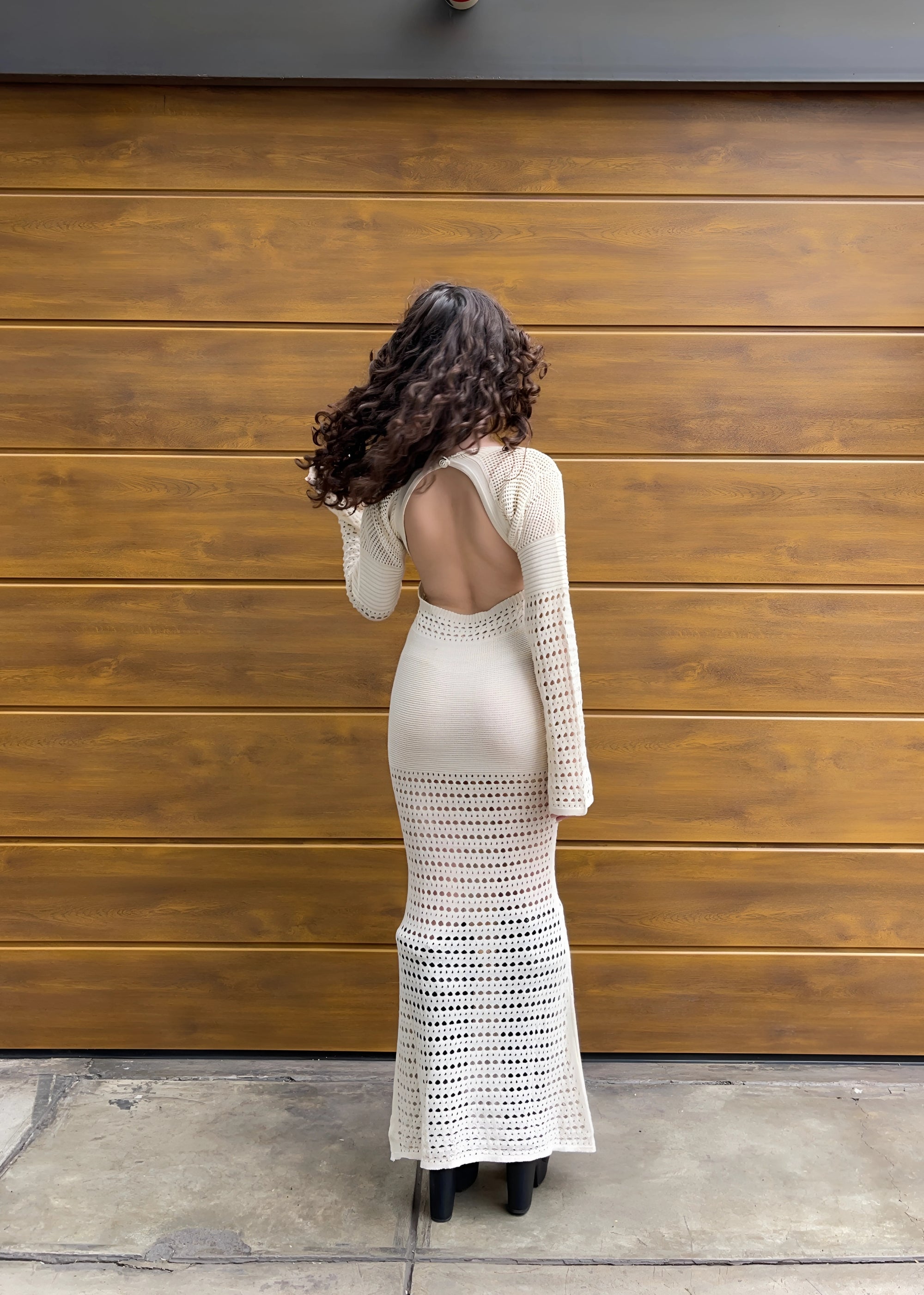 Maxi Vestido Tejido Lyra