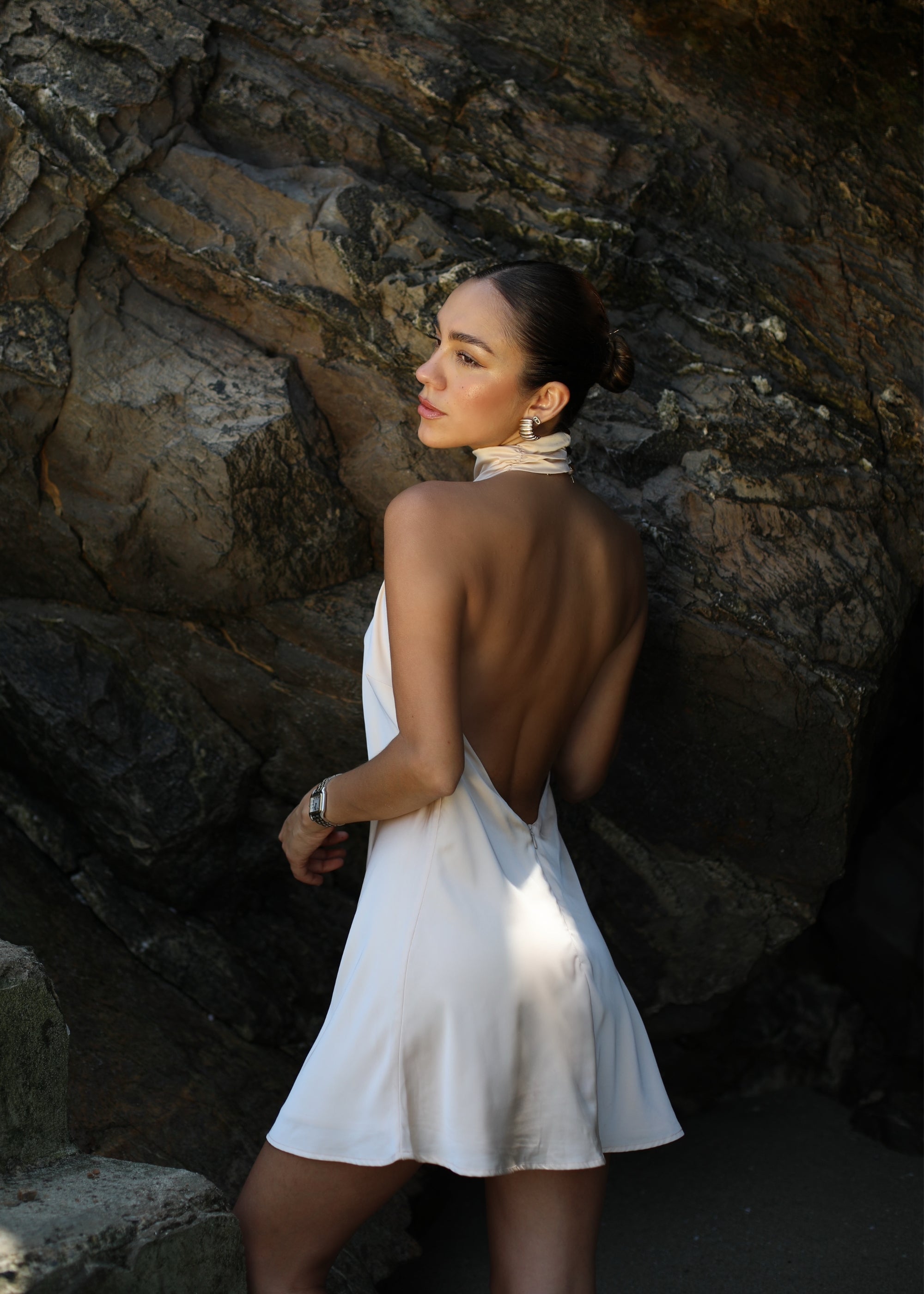 Vestido Corto Halter