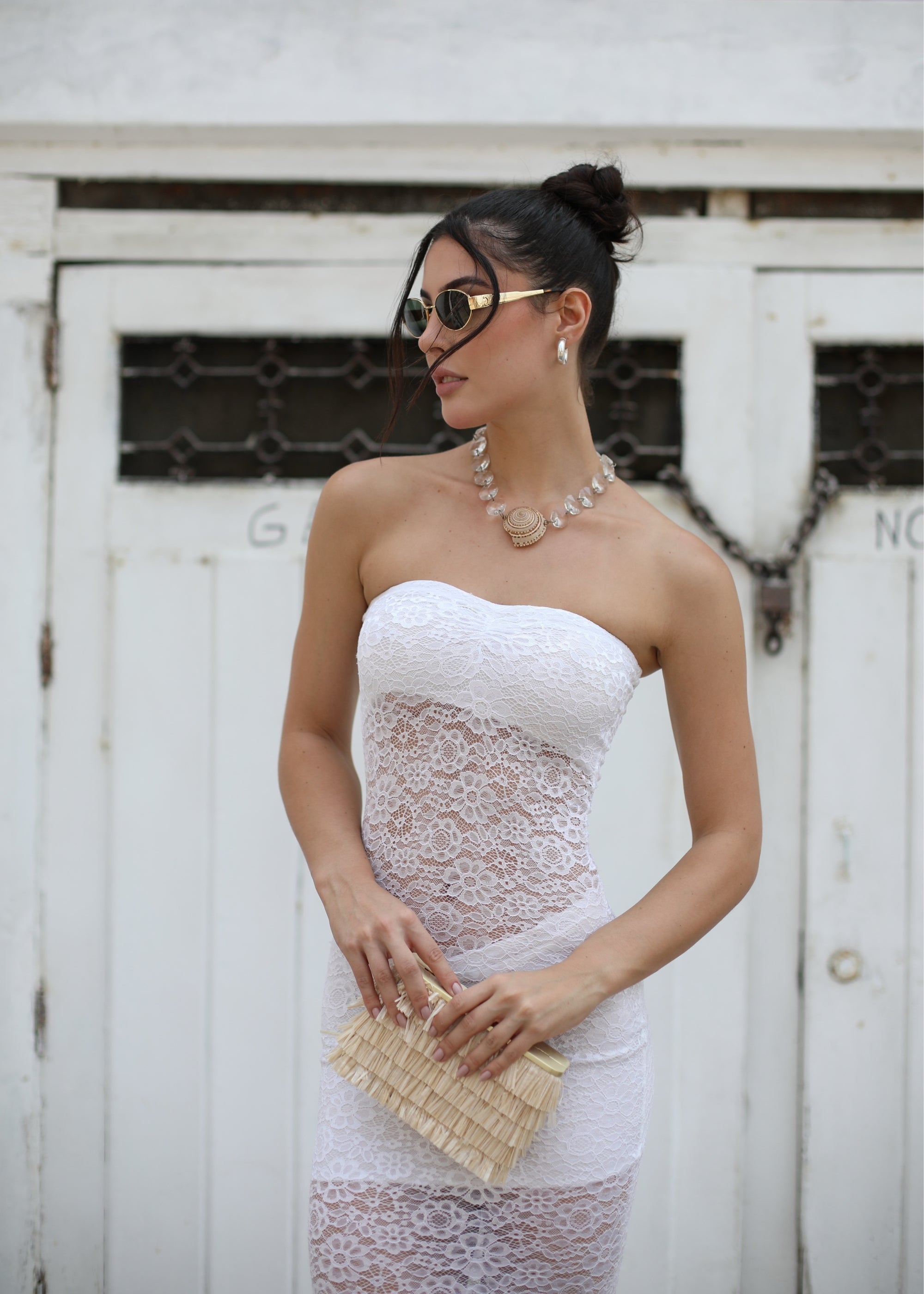 Vestido Strapless Asia