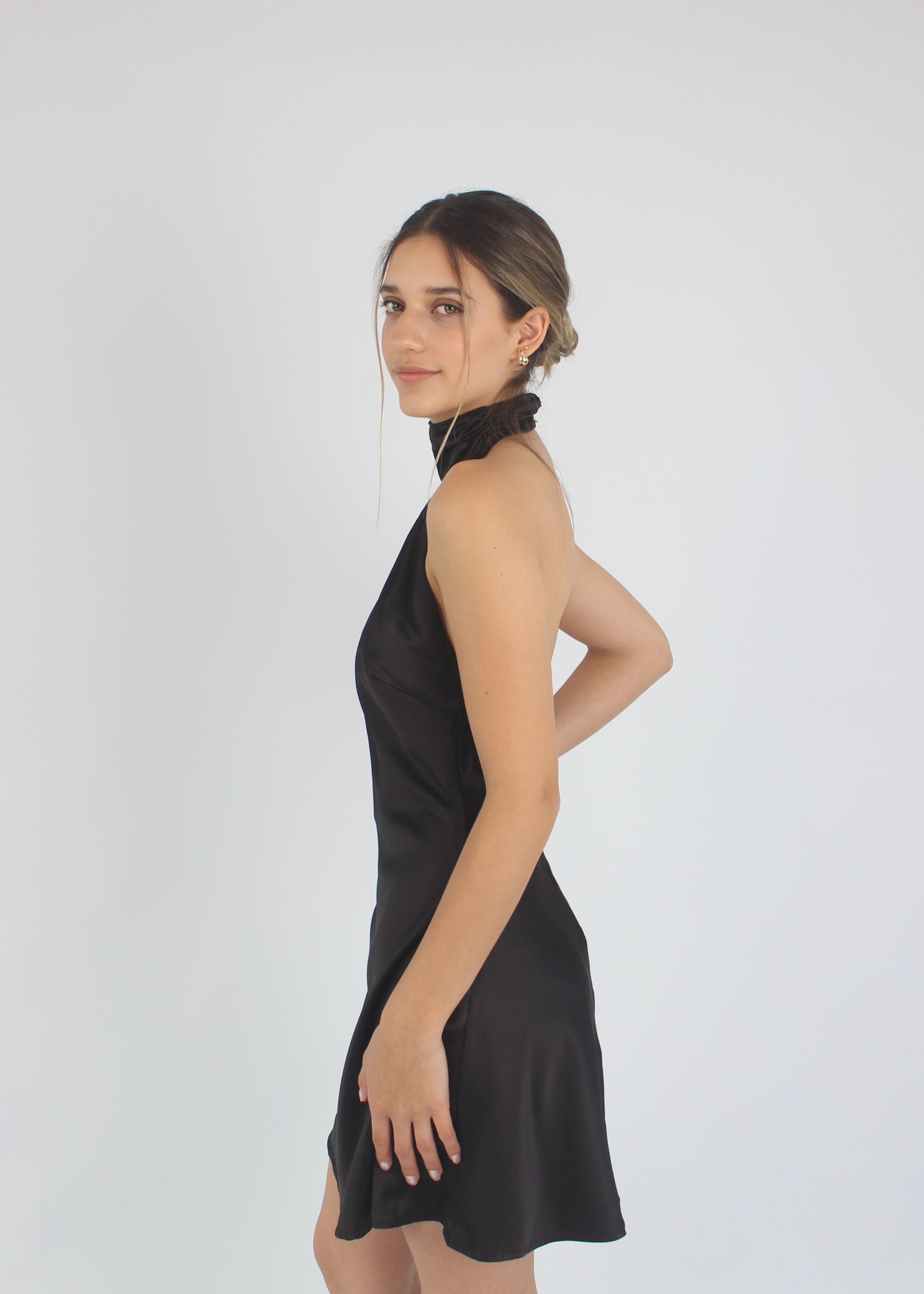Vestido Corto Halter